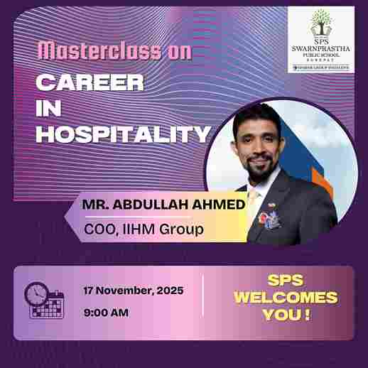 Masterclass on Career in Hospitality